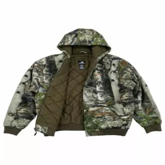 Men's (M) Camouflage Hunting Jacket Quilt Lined Mossy Oak® "Mountain Country" 