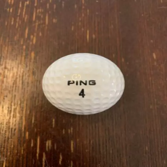 Ping Eye Golf Ball - Font Misprint - Ping and number 4 different - see pictures