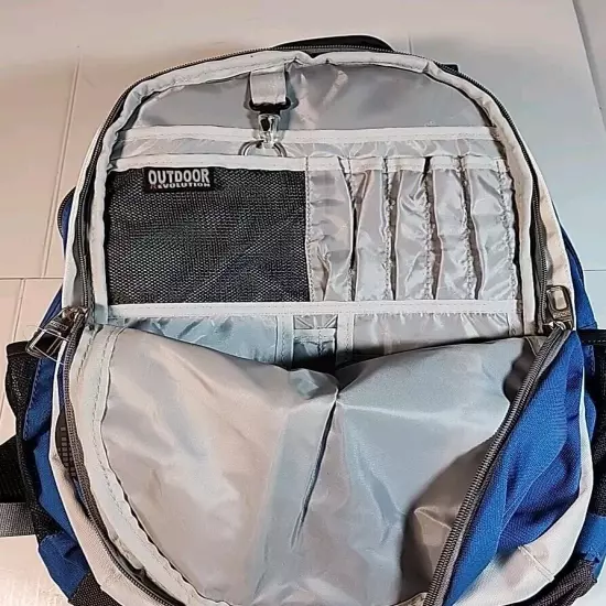 Outdoor Revolution Detachable Backpack Blue Silver NWT 