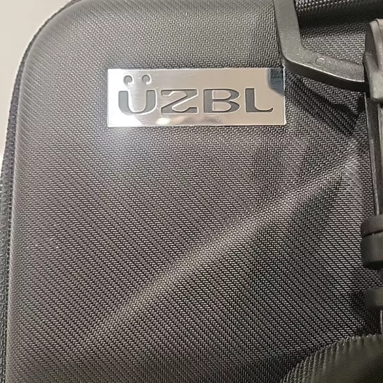 UZBL Black Zip Up Shockproof Laptop Case Pouch