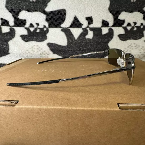 Oakley Ejector OO4142-0458 Silver Sunglasses Selling As Frames Only.