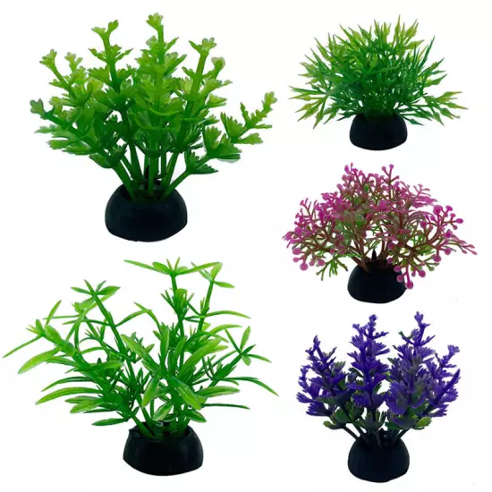 Artificial Plastic Water Grass Plants Aquarium Home Fish Tank Landscape Decor