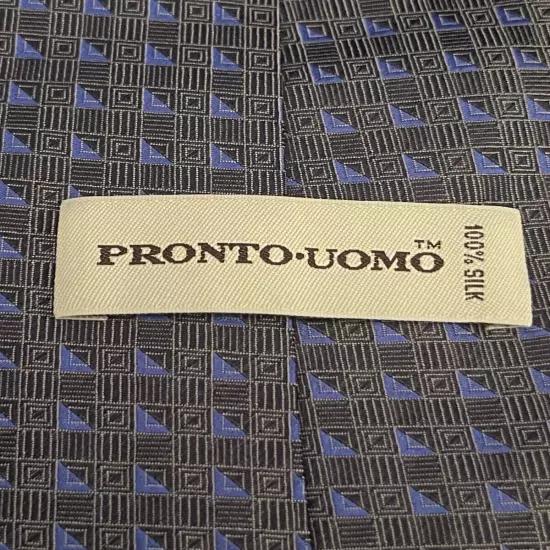 Pronto Uomo Hand Made 100% Imported Silk Men’s Tie Made In China