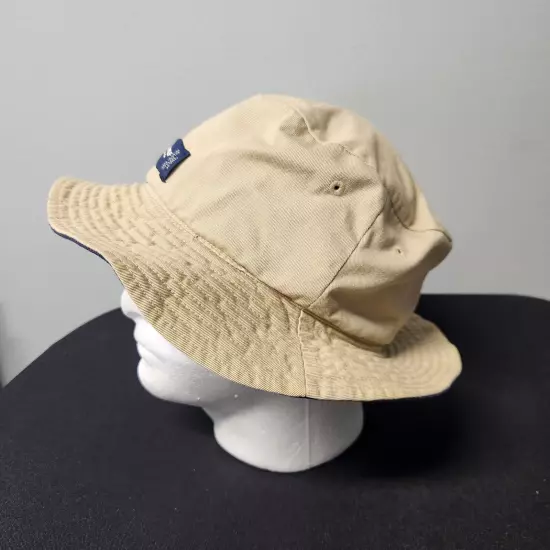 Polo Golf Bucket Hat Beige / Blue Reversible 