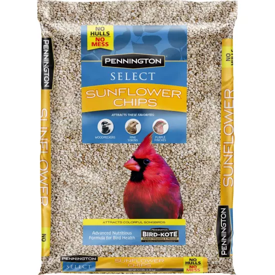 Pennington Sunflower Chips Wild Bird Feed, 5.5 lbs