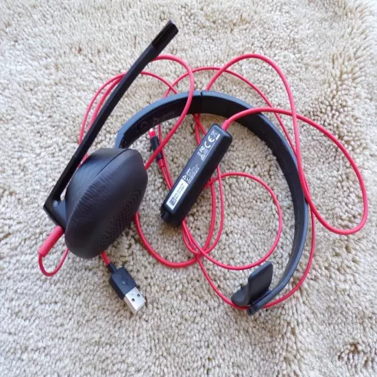 Plantronics Poly C5210 Wired Noise Canceling Headphones; p3