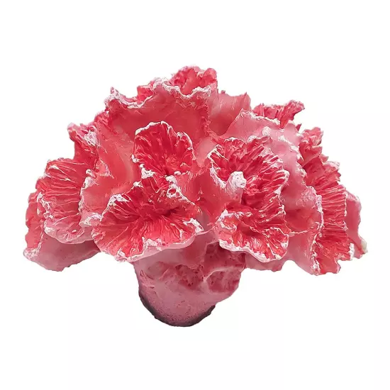 ZLY 1 PCS Coral Reef Ornaments,Aquarium Coral Decor,Artificial Polyresin Cora...