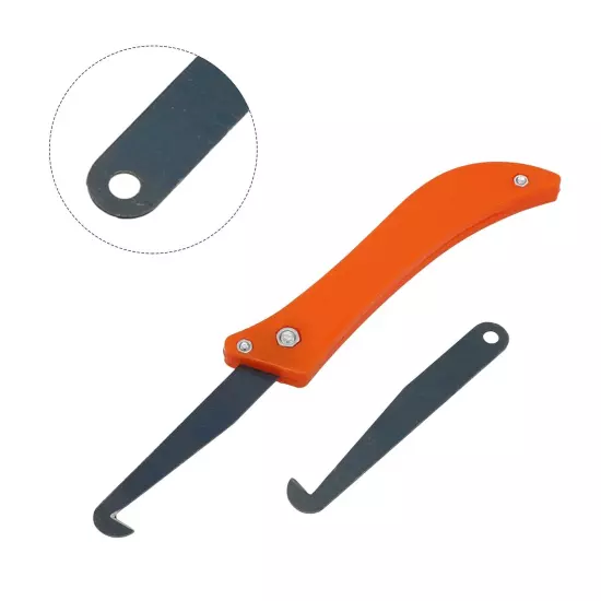 Convenient Hook Blade Opening Replaceable 21.2cm Length Cleaning Cutting