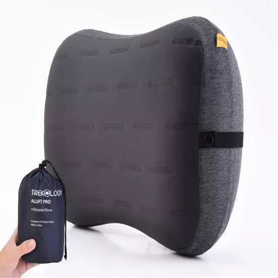 Trekology AlUFT PRO Inflatable Camping Pillow, Backpacking Pillow, Travel Pillow