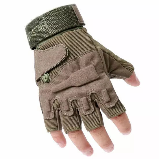 Men's Tactical Gloves Shooting Hunting Hiking Airsoft Cycling Motorcycle Gloves