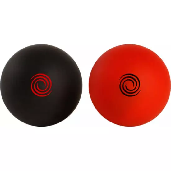 Odyssey Weighted Golf Putt Balls - 2-Pack - Red/Black