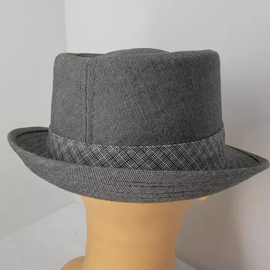 Rocawear Gray Grey Fedora Hat Cap SIZE M/L