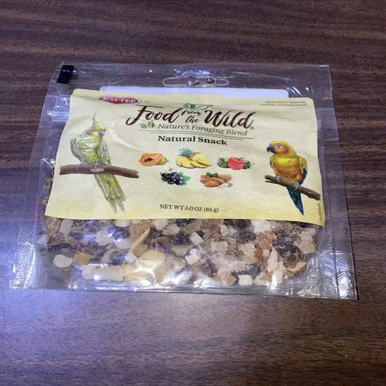 Kaytee Food From The Wild Natural Pet Bird Snack Food Treats For Parakeets, Cock