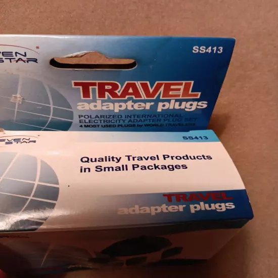 Seven Stars Travel Adapter Plugs SS413