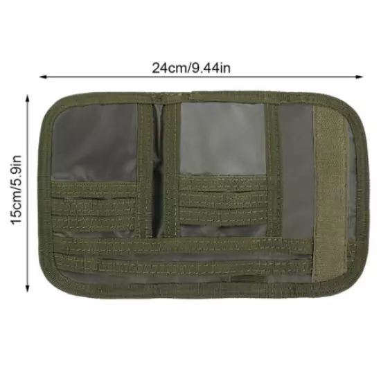 Tactical Foldable Wallet EDC Pouch Waist Bag Key Card Purse Holder Multifunction