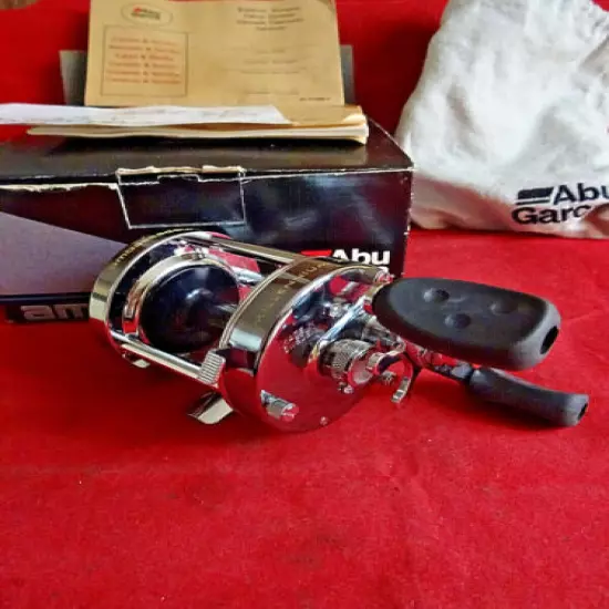 SUPERB UNFISHED ABU AMBASSADEUR MILLENIUM 2000 EU LT. ED. 72/500 MULTIPLIER REEL