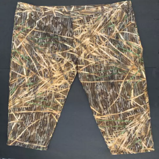 McAlister Shadow Grass waxed cotton pants camo Mens 50 hunting waterfowl