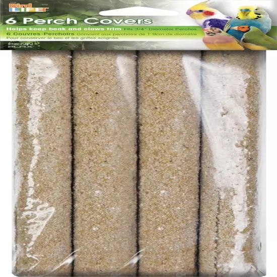 Penn-Plax Penn Plax Sand Perch Covers Large, 0.75 X 9.5 - Inch, Pack of 4