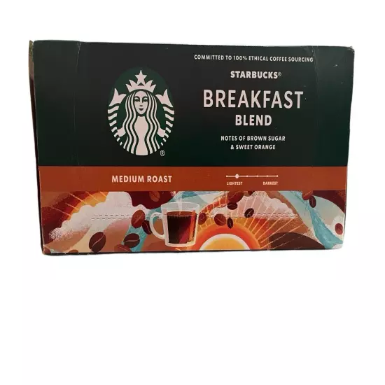 starbucks breakfast blend k cups 32