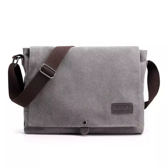 New Men Canvas Crossbody Shoulder Messenger Bags Man New Fashion Cross Body Bag 