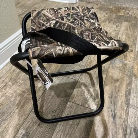 2-Mossy Oak Field Hunting Stool Foldable Shoulder Strap Zippered Pocket New