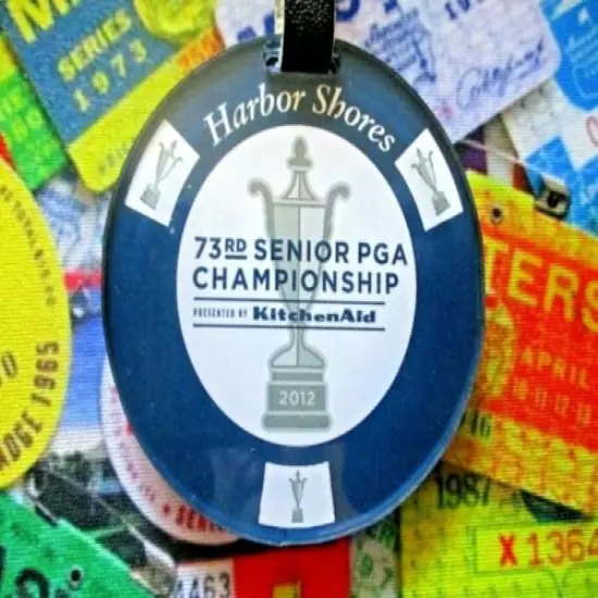 vtg - PGA Bag Tag - 2012 SENIOR PGA CHAMPIONSHIP - Golf Club at Harbor Shores