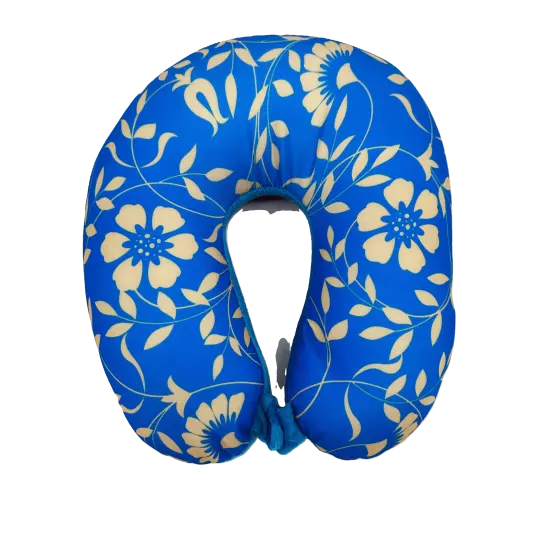 Colorful U Shaped Travel Pillow Neck Support Head Rest Airplane Sleep Cushion