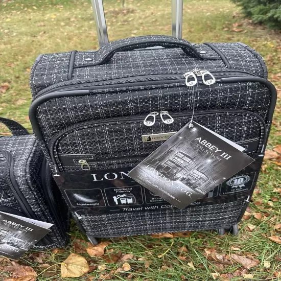 LONDON FOG ABBEY III COLLECTION LUGGAGE SET 15”&20”