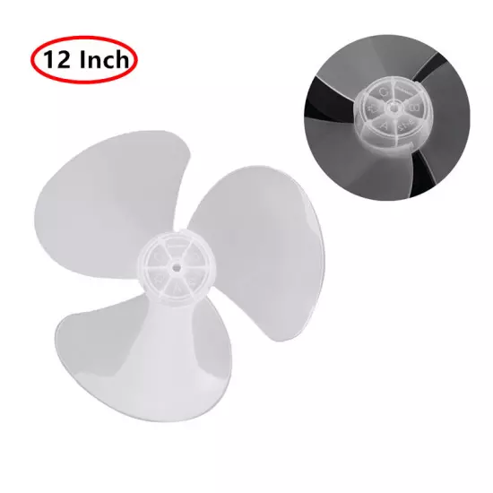 12/14/16/20 Inch Plastic Fan Blade Replacements for Standing Fan Table Fanner