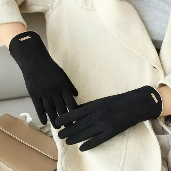 Women Autumn Winter Keep Warm Thin Gloves G5M8 бι