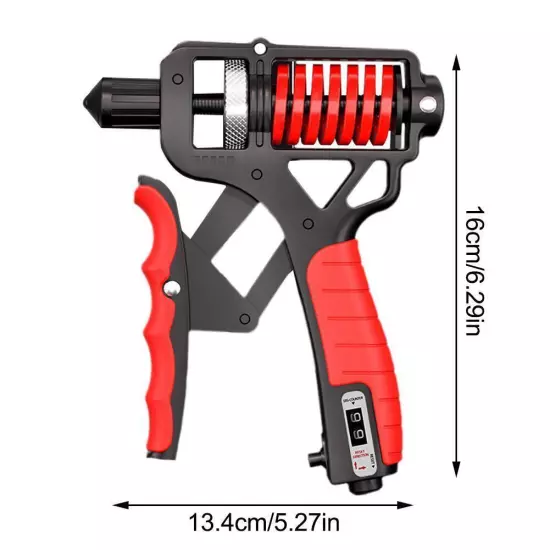 Grip Strength Trainer Hand Grip withCounter, Adjustable Distance＆Resistance E4Q3