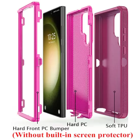 For Samsung Galaxy S24 S23 S22 S21 Ultra Plus S23 FE Shockproof Phone Case Cover