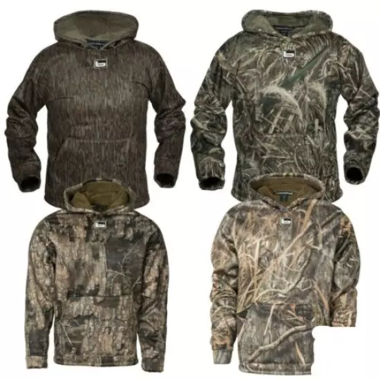 New Banded Gear ATCHAFALAYA Hooded Pullover Fleece Linded Camo Hoodie