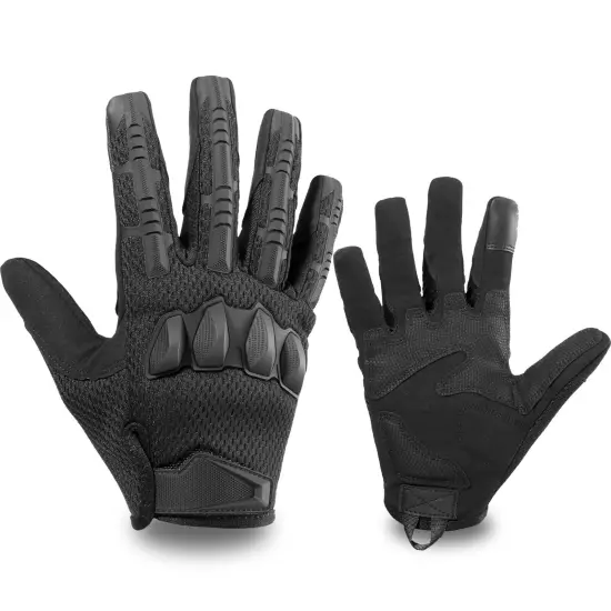 Touch Screen Motorcycle Full Finger Gloves Tactical Combat Motorcycle Motorbike