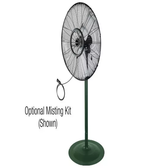 KING PFO-30 30" Outdoor Rated Oscillating Air Circulator With Pedestal Base