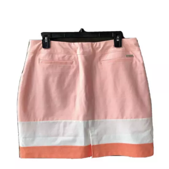 NWT Adidas Ultimate Adiatar Striped Skort Sz M MSRP $75