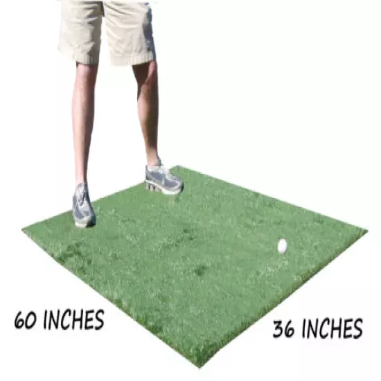  3 Ft x 5 Ft Golf Chipping Driving Range Commercial Fairway Rough Practice Mat 