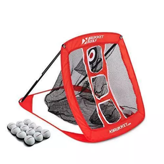 Rukket Pop Up Golf Chipping Net | Outdoor / Indoor Golfing Target Accessories