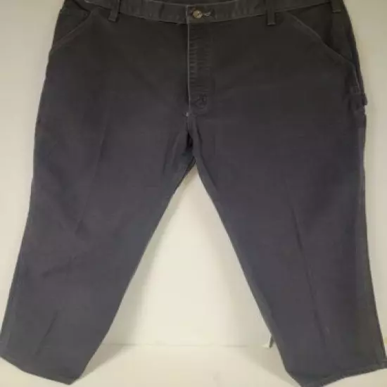 Carhartt Hunting work wear Pants Ex Cond Dungaree Fit blue grey color 40 x 30