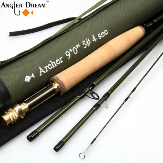 7'6"/8'4"/9' Fly Rod 3 4 5 8WT IM10/36T Carbon Fiber Fast Action Fly Fishing Rod