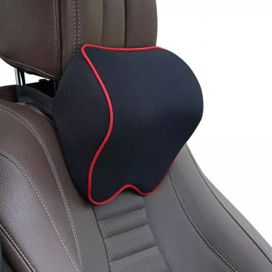 Car Headrest Pillow Neck Breathable Auto Neck Rest Headrest Cushion Seat