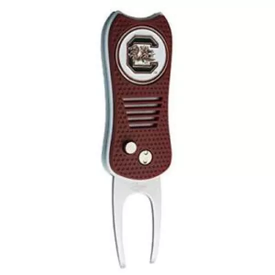 Team Golf NCAA South Carolina Gamecocks Switchblade Divot Tool with Double-Sided