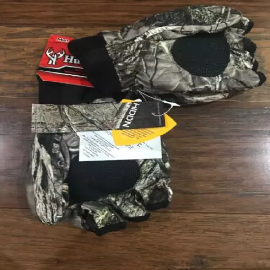 NEW Men’s Huntworth Hidden Camo Pop Top Gloves