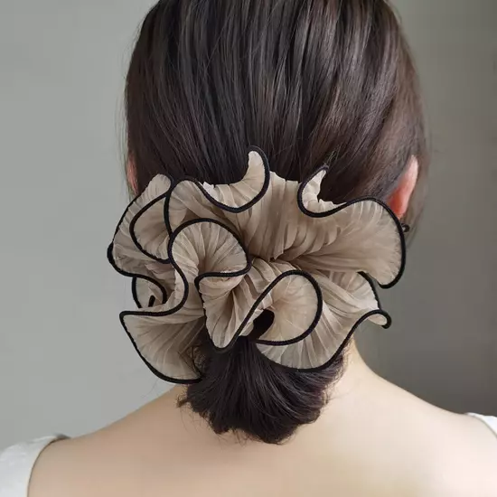 Women Ladies Handmade Extra Large Hair Scrunchie Elastic Hair Tie Bobble Gifts ➳