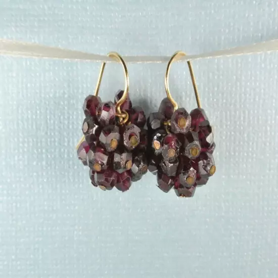 Dana Kellin Garnet Custer Earrings