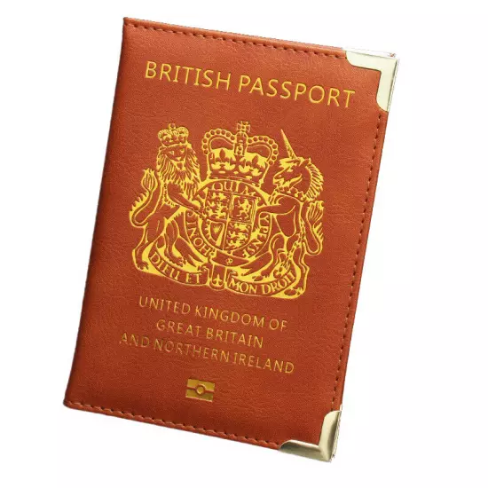 Passport Case British Passport Bag Protective Clip Passport Holder Cover Thin