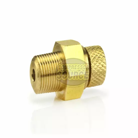 1/8" Male NPT Air Compressor Tank Moisture Water Drain Brass Pet Cock Petcock