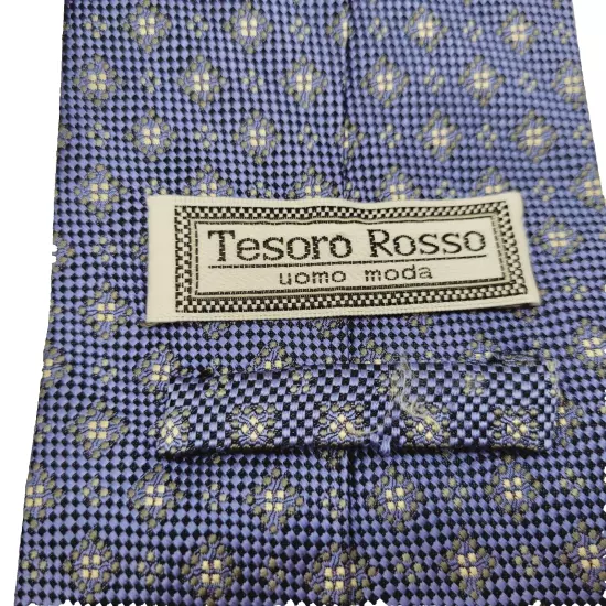 Tesoro Rosso uomo moda Light Blue Dot Handsome Professional SILK Necktie Korea