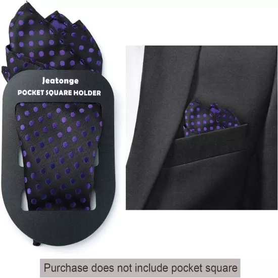 Pocket Square Holder Keeper Organizer Pocket Squares for Men Prefolded