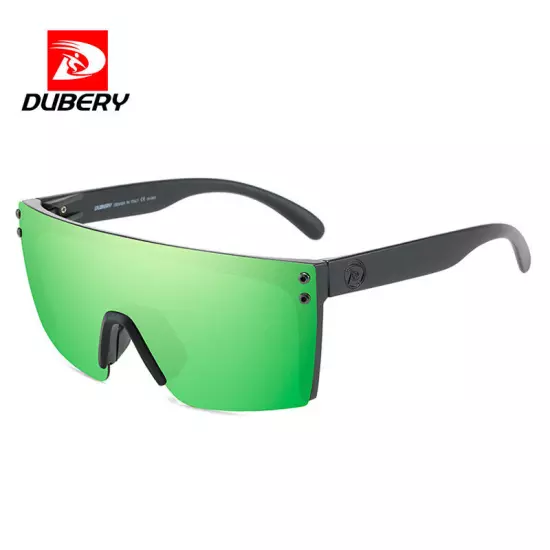 DUBERY Oversized Polarized Sunglasses Men Outdoor Travel Sun Glasses Lightweight